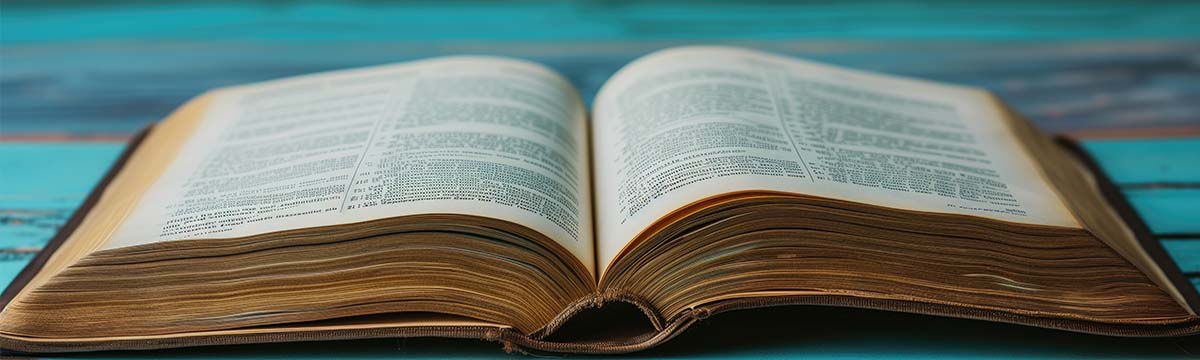 open books.