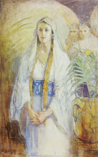 Queen Esther, by Minerva Teichert 