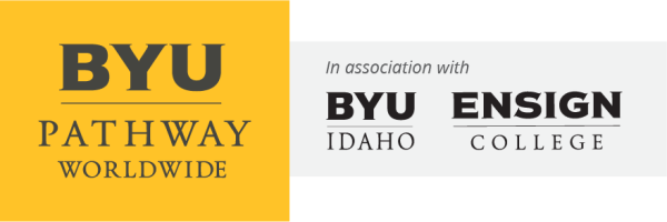 BYU-Pathway Worldwide works in association with BYU-Idaho and Ensign College