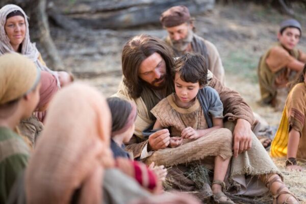 Jesus Holding a Child