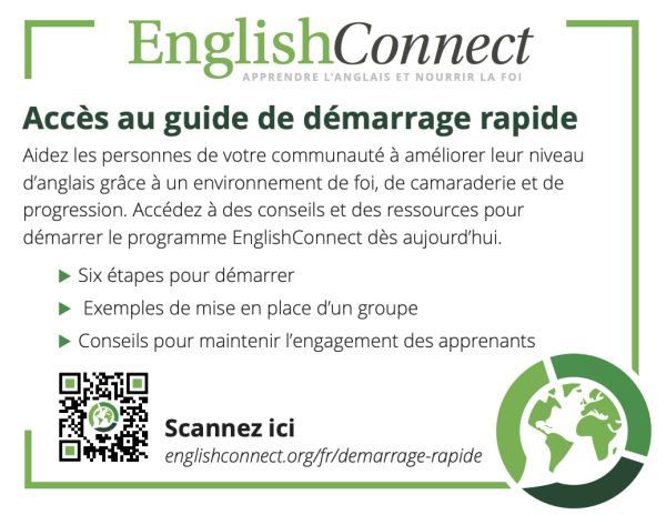 Quick Start Guide Flyer (French)